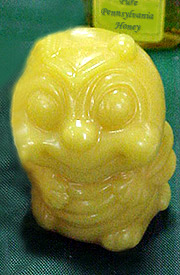 chubby beeswax honeybee